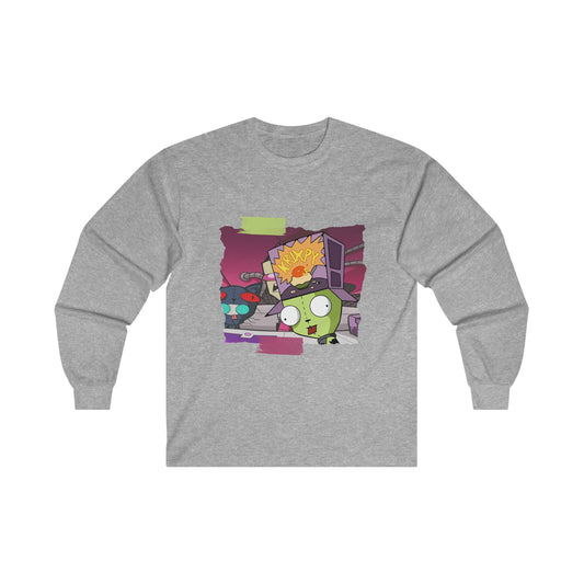 Space Dog Long Sleeve Tee